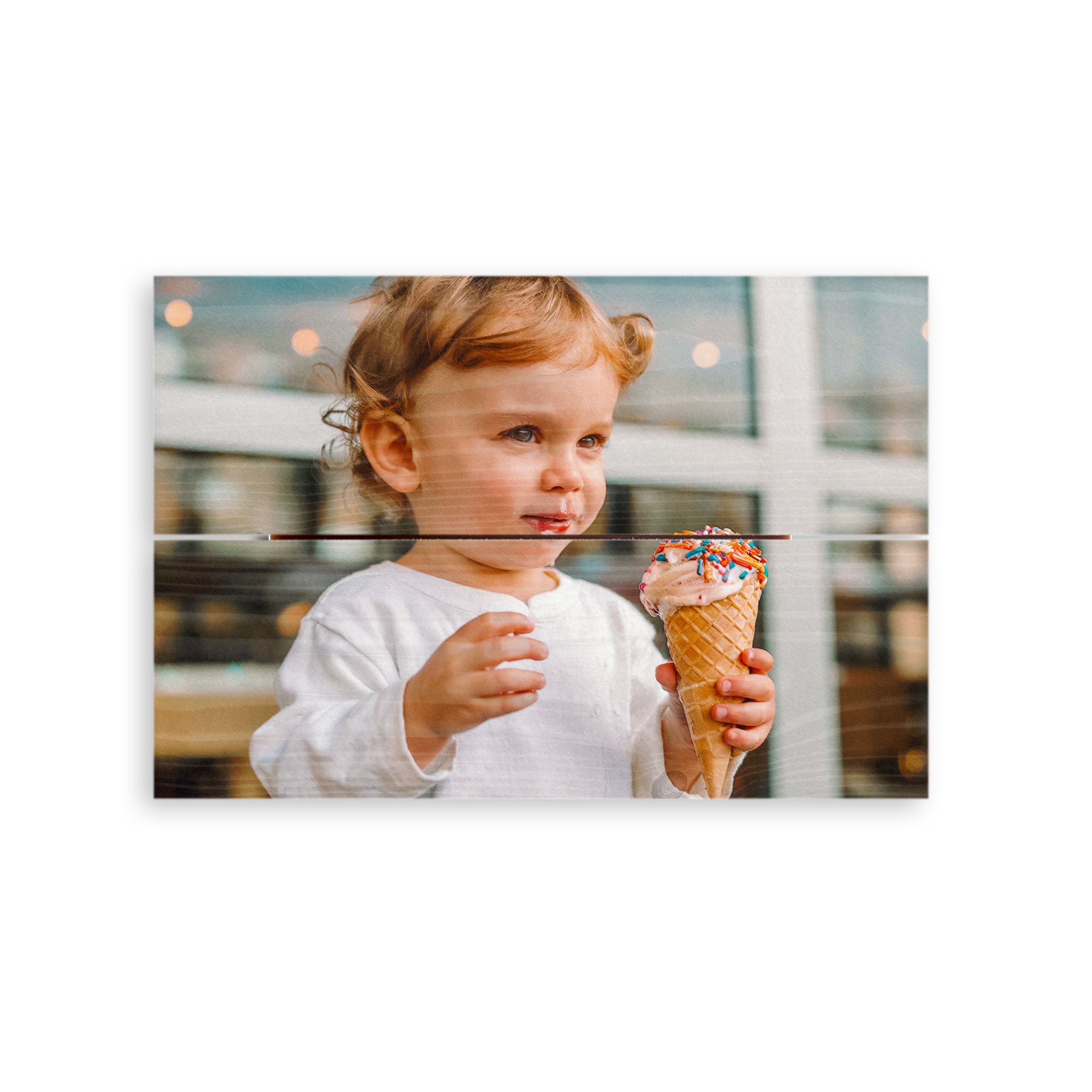 Puinen valokuvataulu