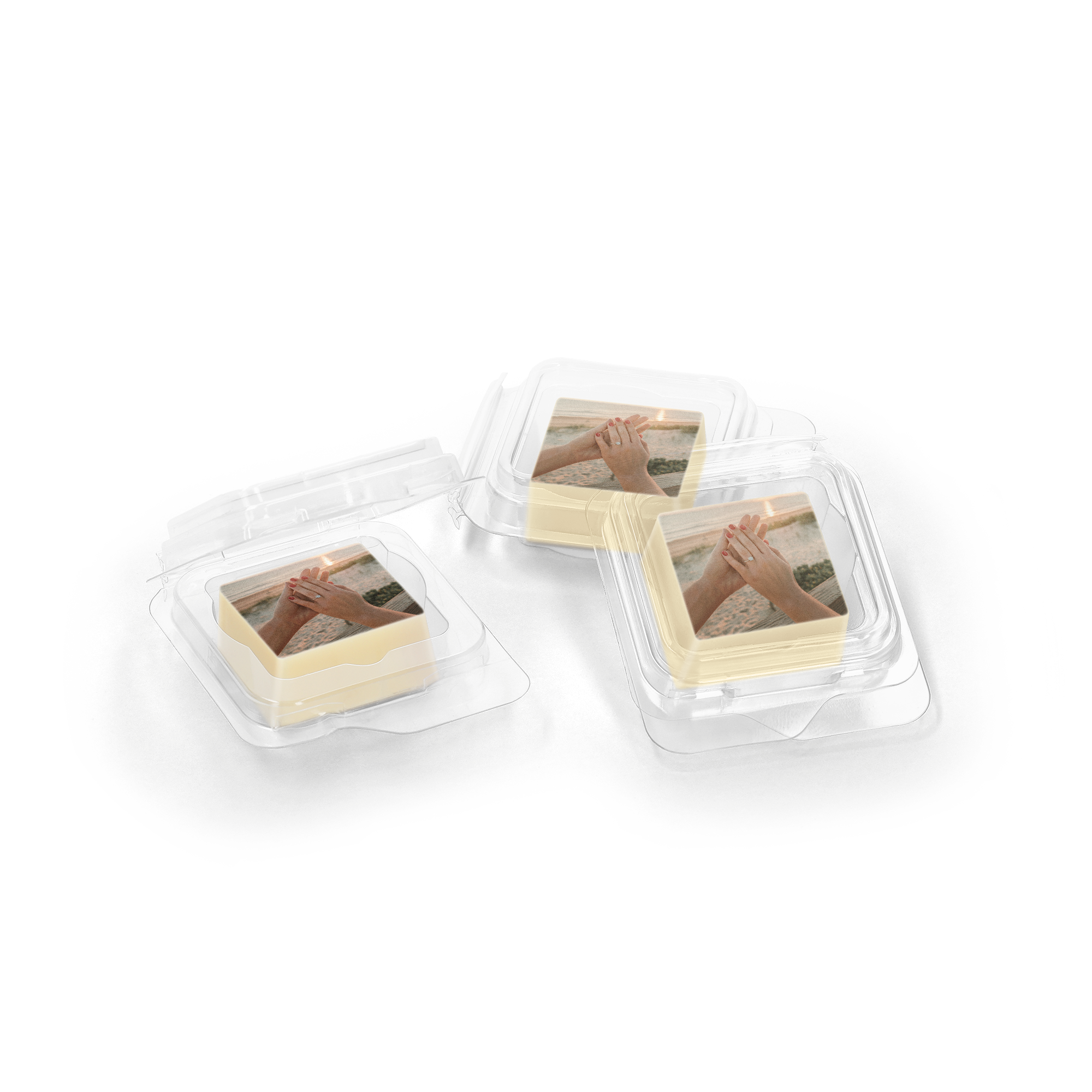 Ciocolată personalizată - Ambalată individual - set de 50