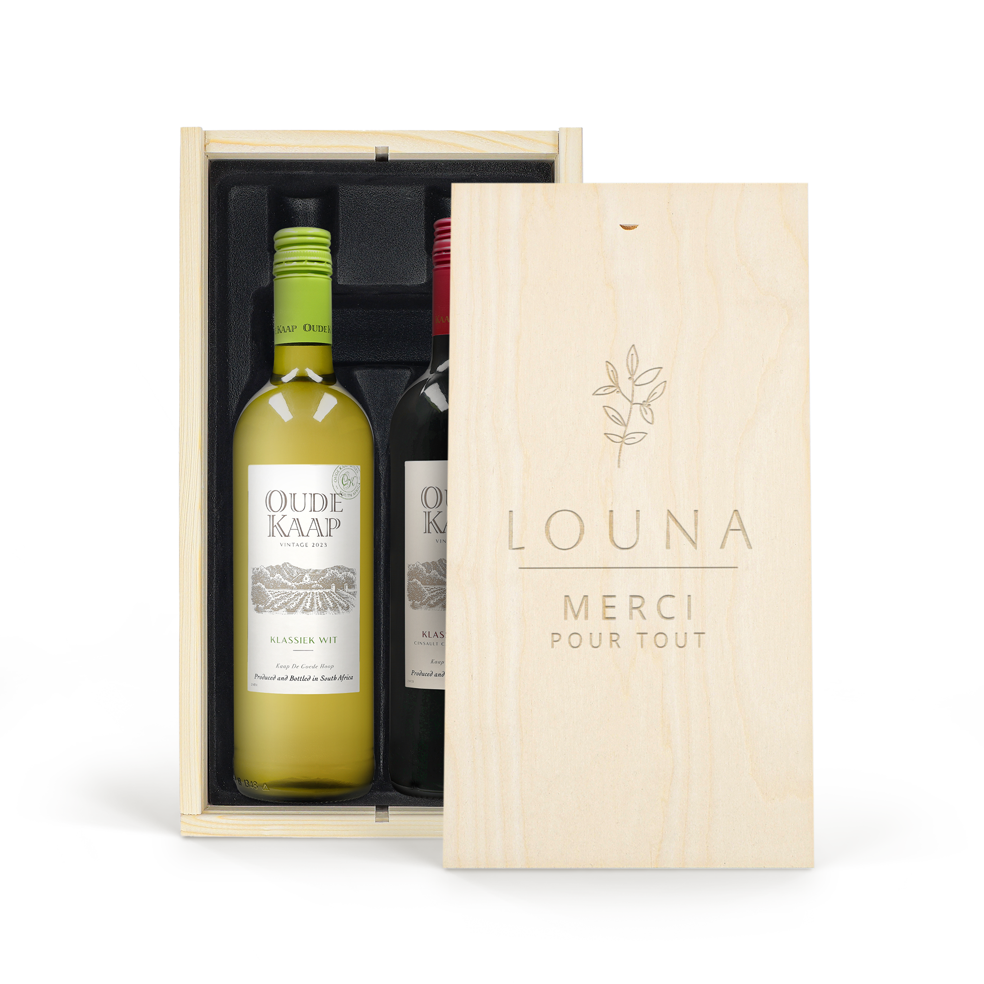 Coffret vin personnalisé - Oude kaap