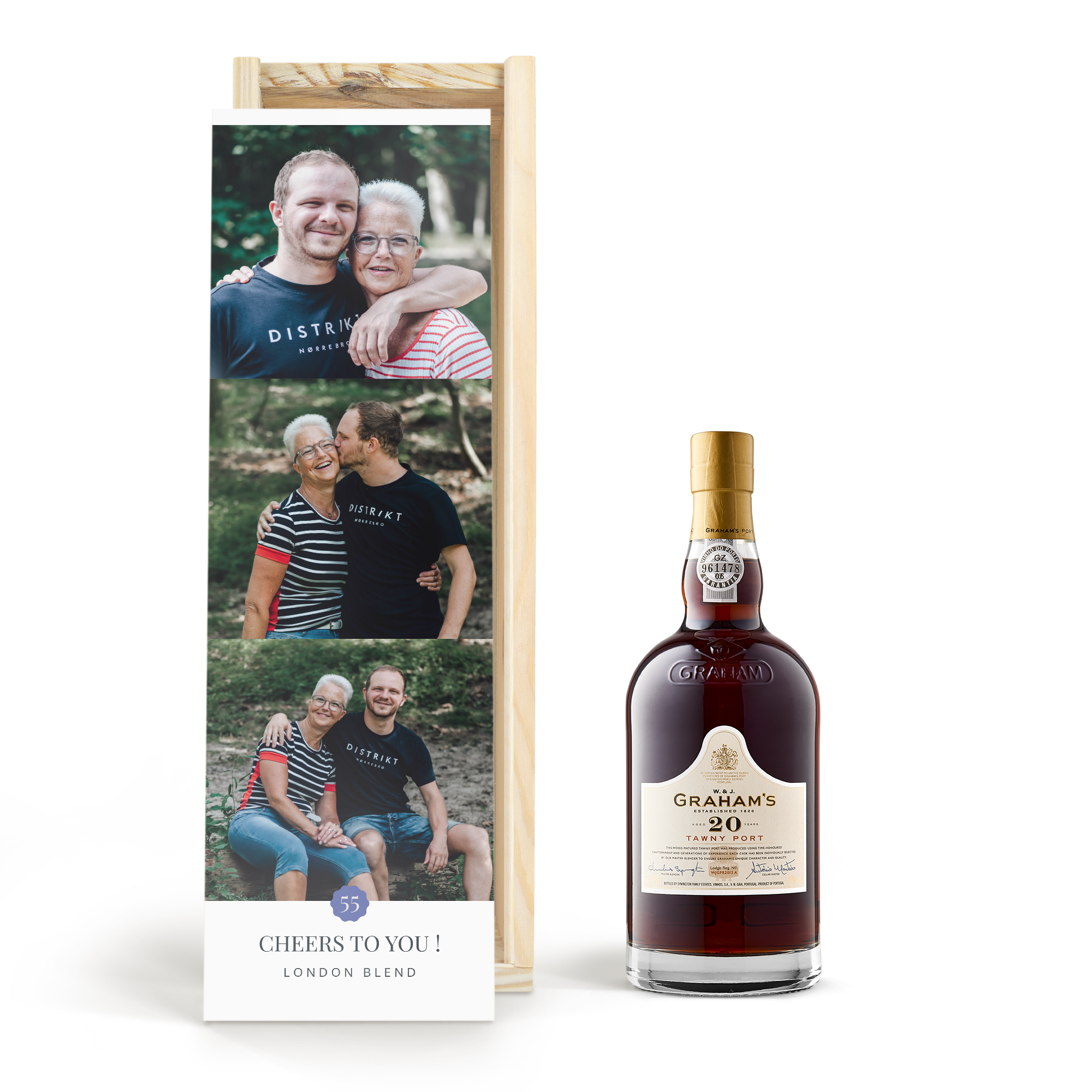 Personalised Port - Graham's - 20 Years