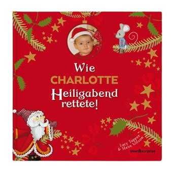  Personalisiertes Weihnachtsbuch - Wie Heiligabend gerettet wurde - Hardcover