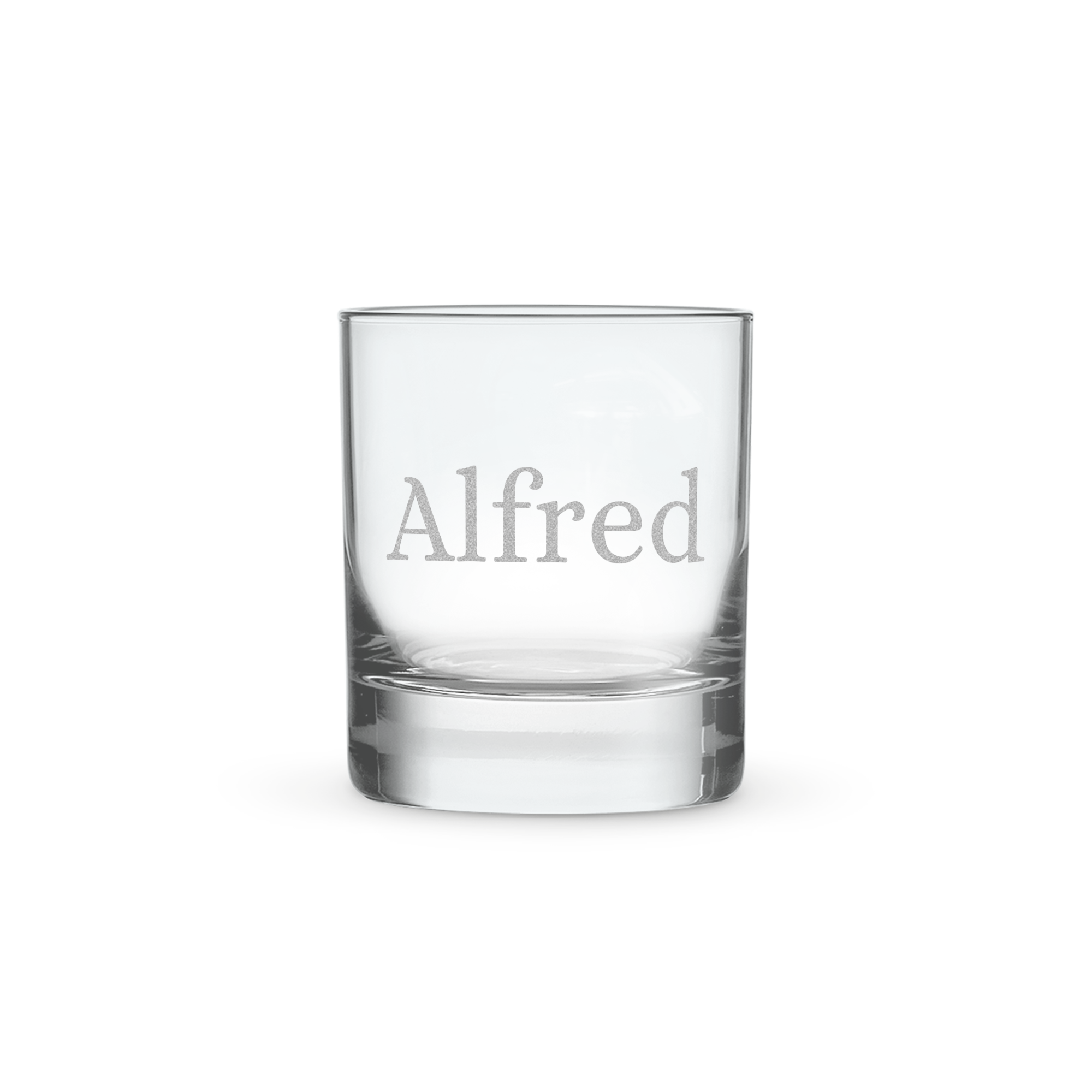 Tumbler Glas mit Gravur - Set von 4