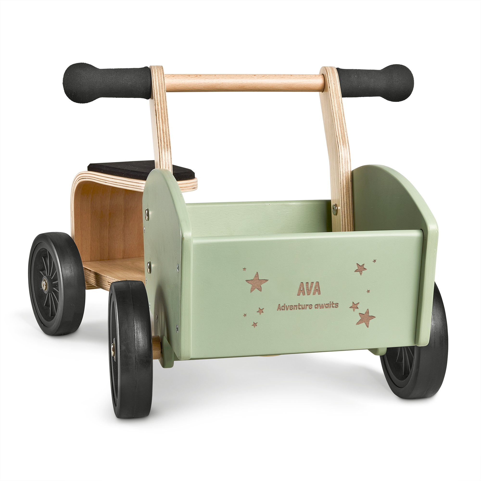Drewniane autko dla dzieci