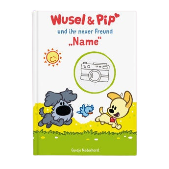 Personalisiertes Kinderbuch - Wusel & Pip - 1 Freund - XL Hardcover