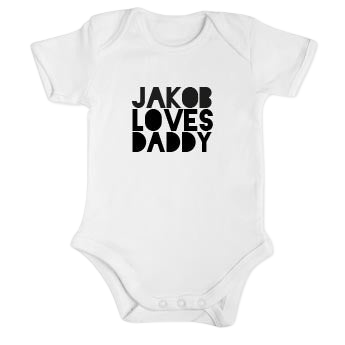 Baby Body bedrucken zum ersten Vatertag - 50/56