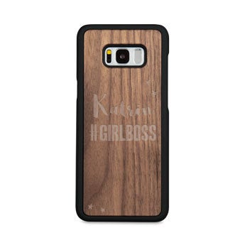 Handyhülle Holz - Samsung Galaxy s8 plus