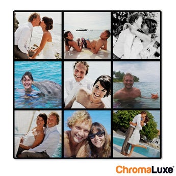 Instagram photo collage - Brushed - 30x30cm