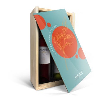 Luc Pirlet Merlot e Chardonnay - em caixa de vinho