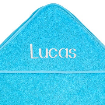 Toalla con capucha para bebés - Azul