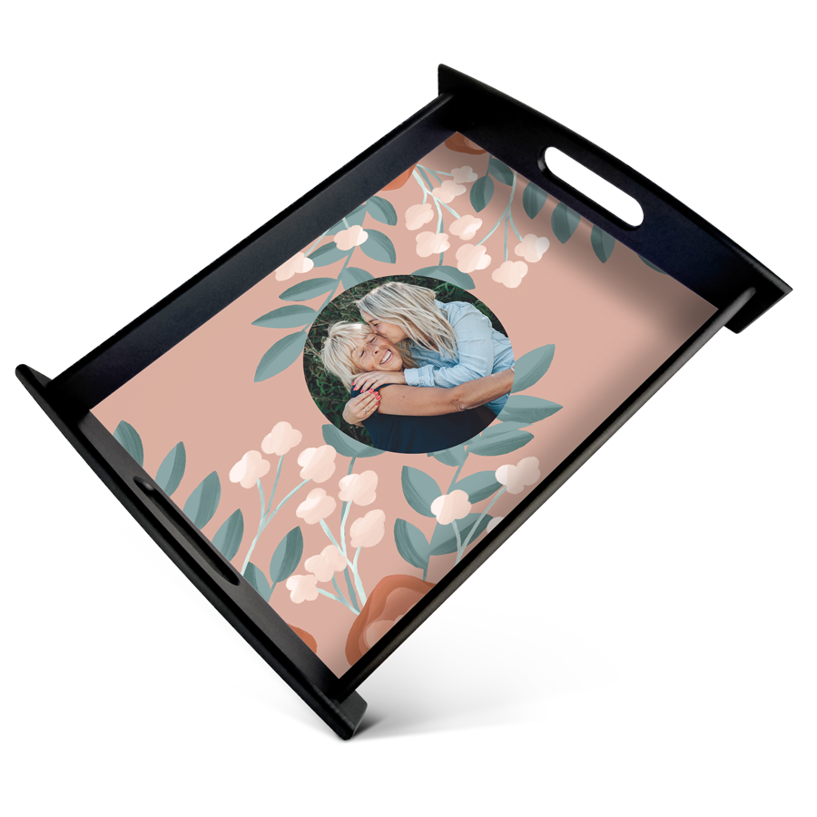 Serving Tray Large Black