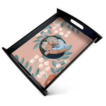 Serving Tray Large Black