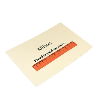 Card de absolvire personalizat
