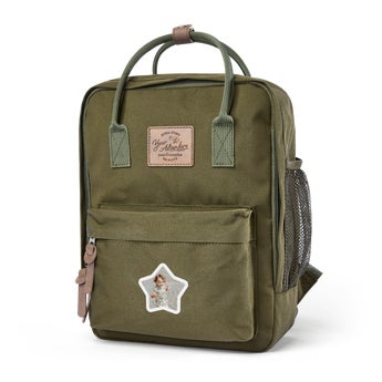 Personalised backpack - Children - Olive green