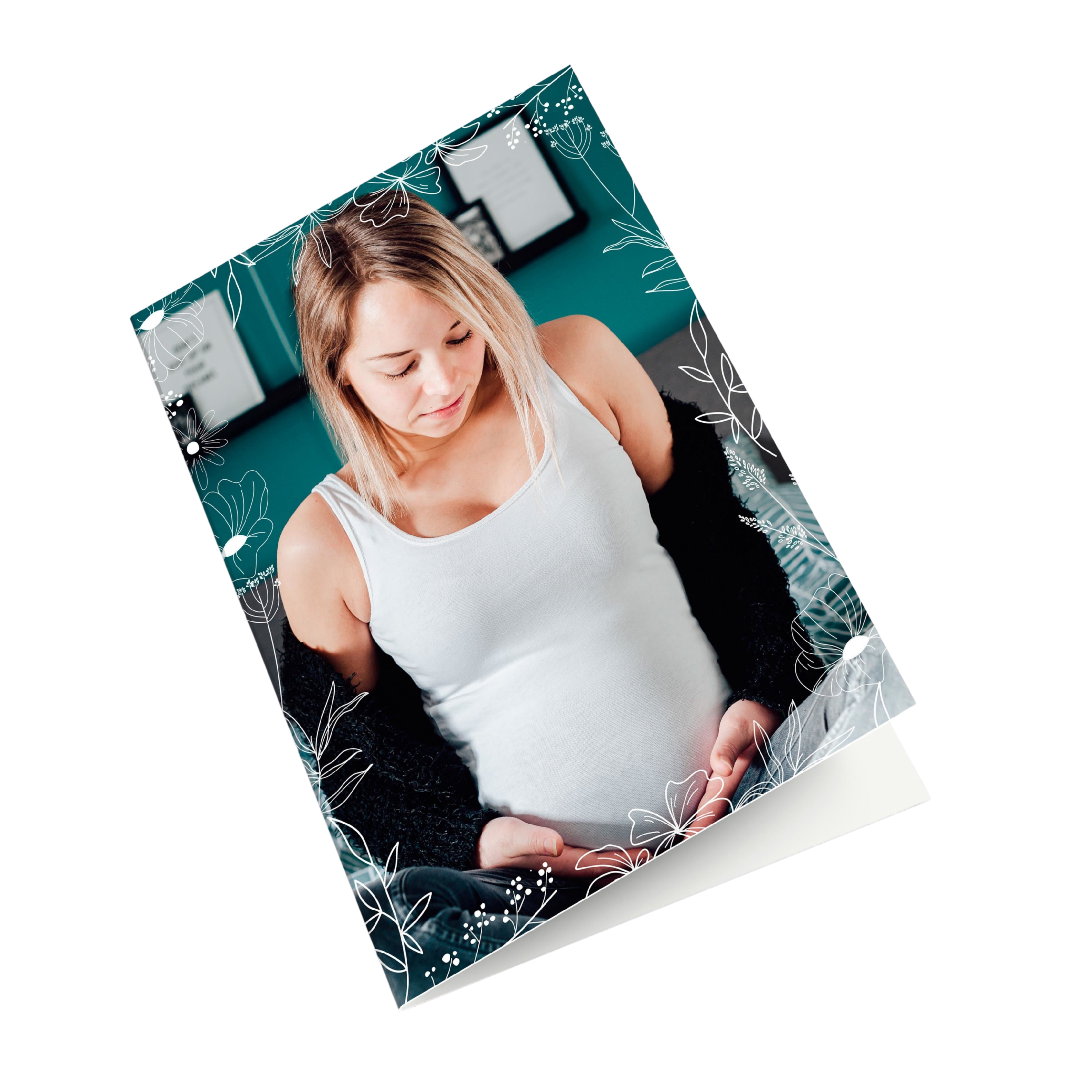 Personalised greeting card - Mother's Day - M - Portrait
