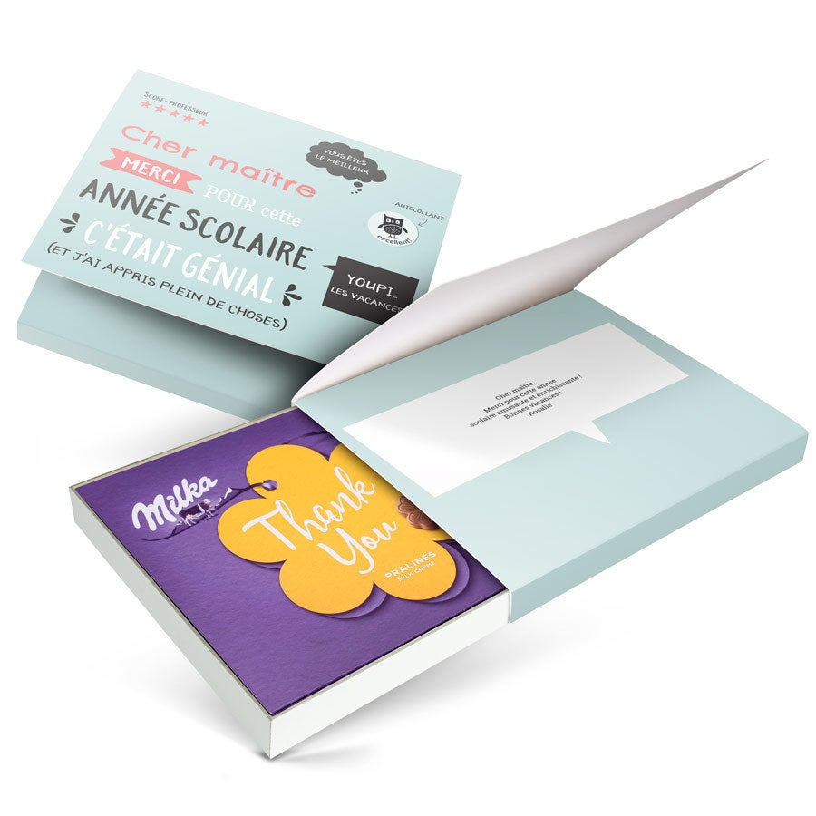 Coffret Milka - Maîtresse/Maître/Nounou