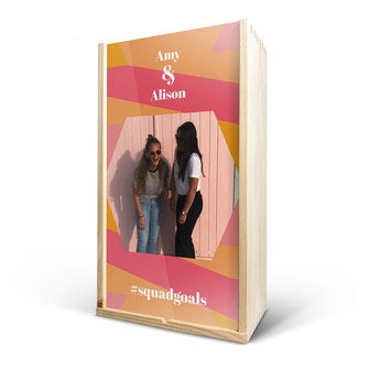 Caja de vino - Doble - Deluxe