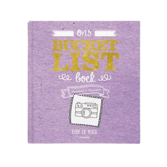 Het Bucketlist boek voor opa's met namen en foto's (Softcover)