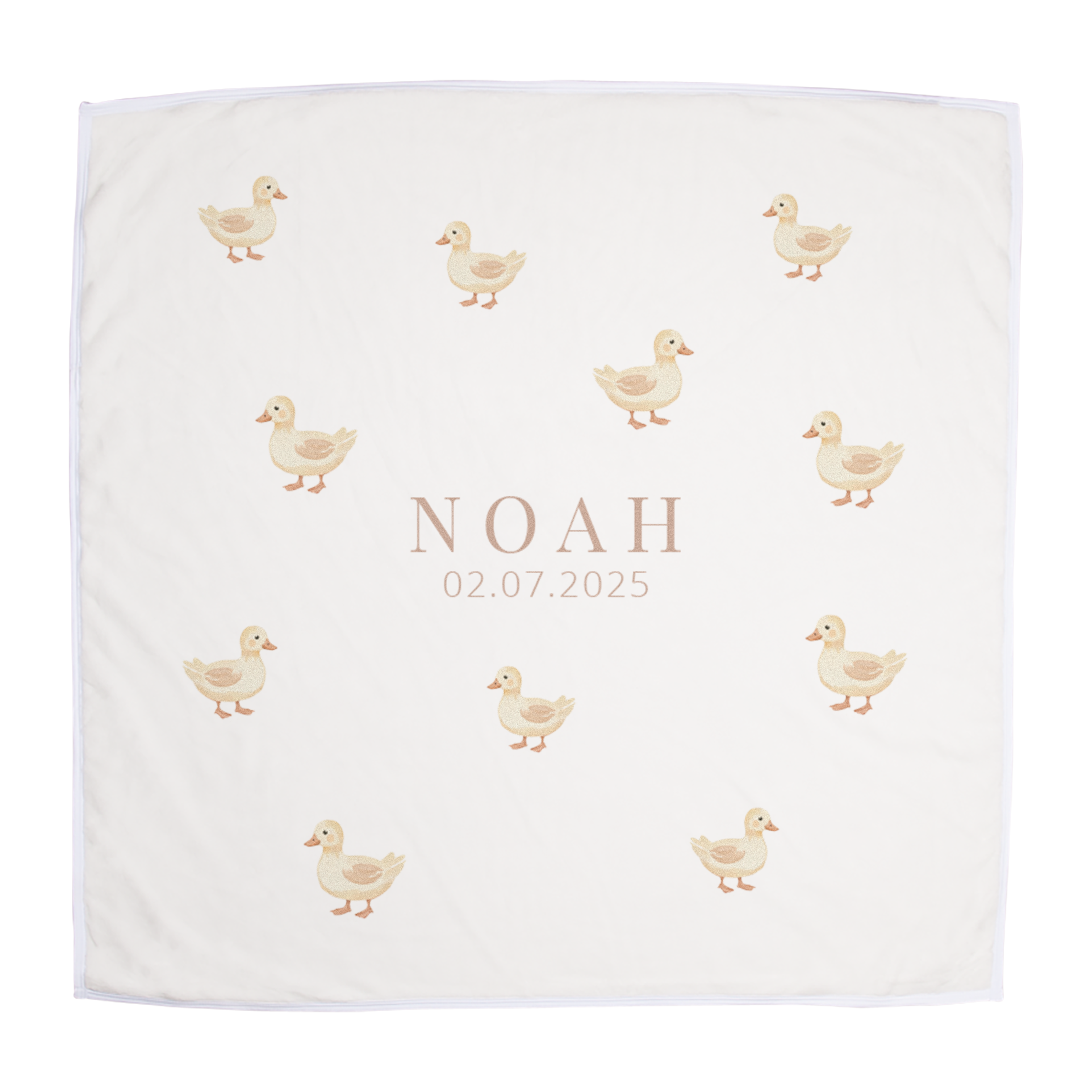 Personalised baby blanket