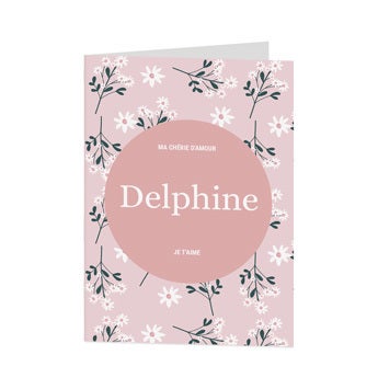 Carte de Saint-Valentin - XL - Portrait