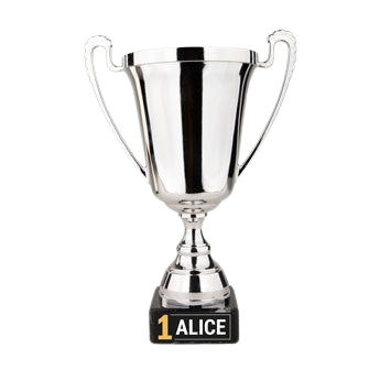 Personalised trophy - Gold