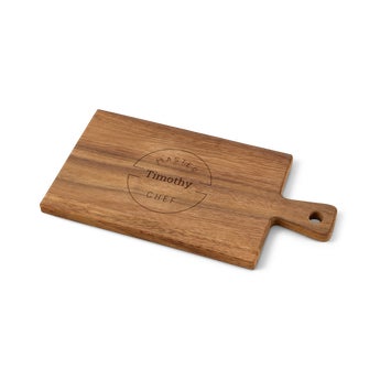 Personalised wooden serving platter