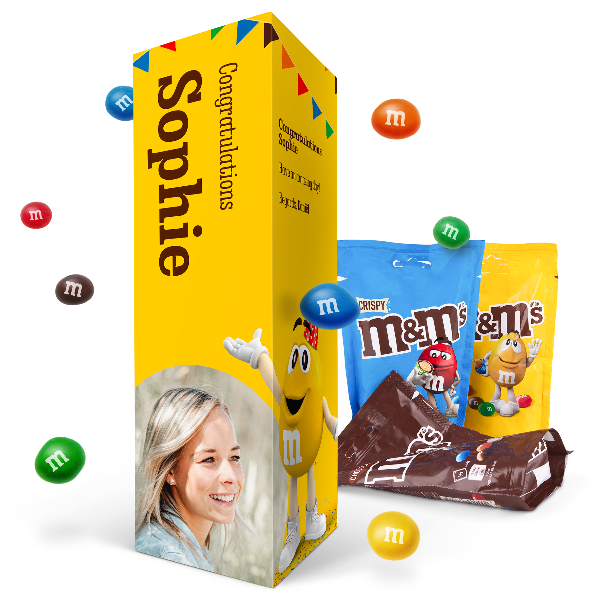 Personalizovaná M&M's darčeková krabica