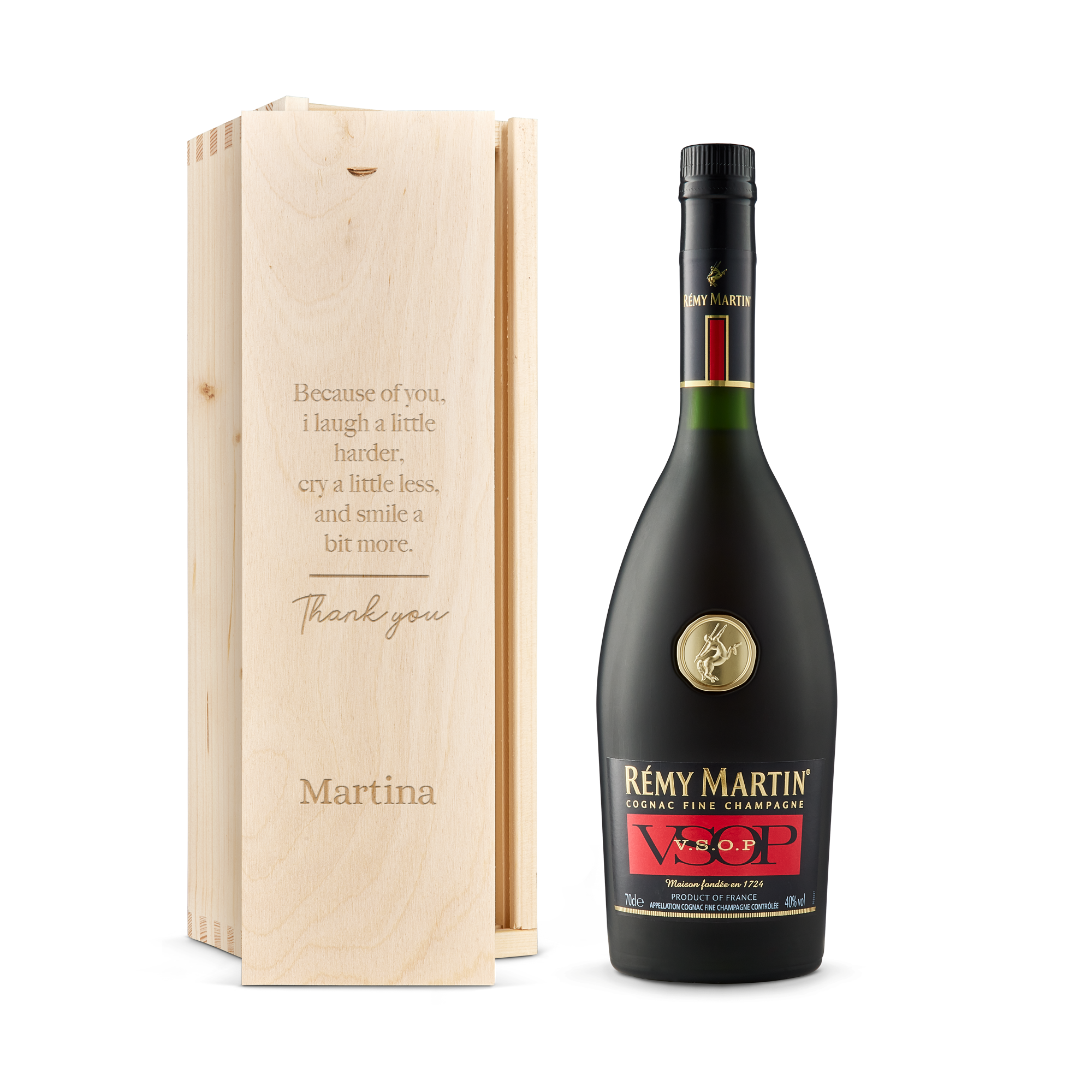 Cognac Remi Martin VSOP Personalizzato