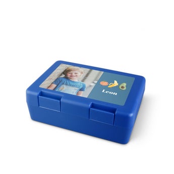 Lunch box personnalisée - Bleu