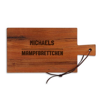 Brotschneidebrett - Teak - Rechteck horiz. (S)