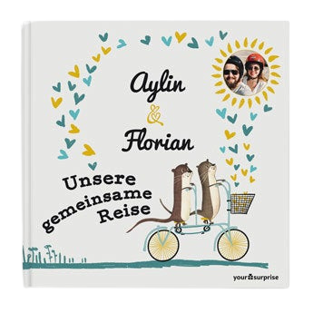 Personalisiertes Buch - Unsere gemeinsame Reise - Hardcover