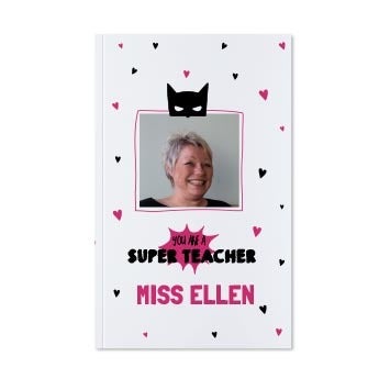 Personalised notebook - Teacher - Softcover