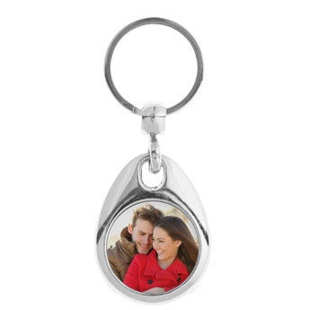 Sleutelhanger met foto - Rond