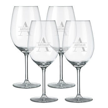 Rotweingläser (4 Stück)
