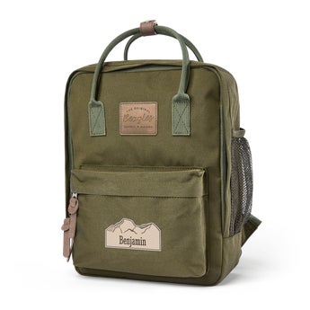 Personalizovaný batoh - Olivovo zelený