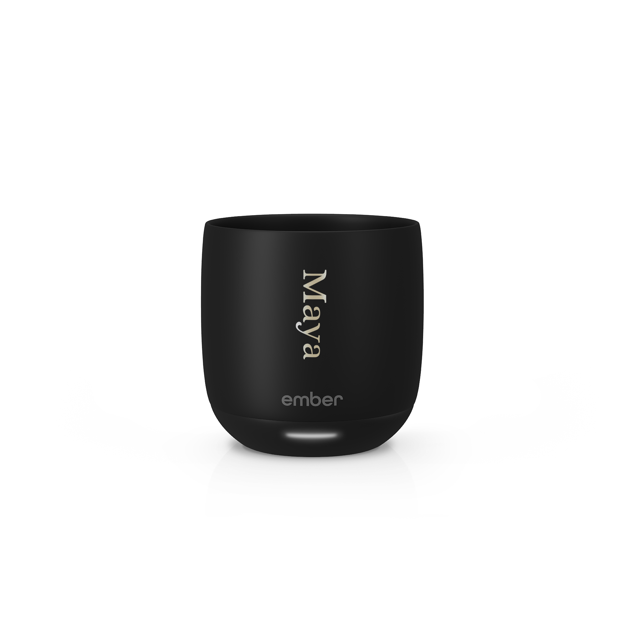 Personalised Ember Control Cup - Black - 178 ml