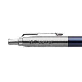 Personalised ballpoint pen - Parker - Jotter - Blue - Left-handed