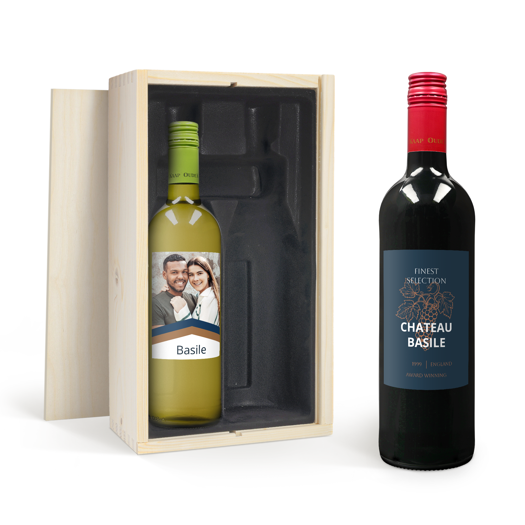 Personalised Wine Gift Set - Oude Kaap