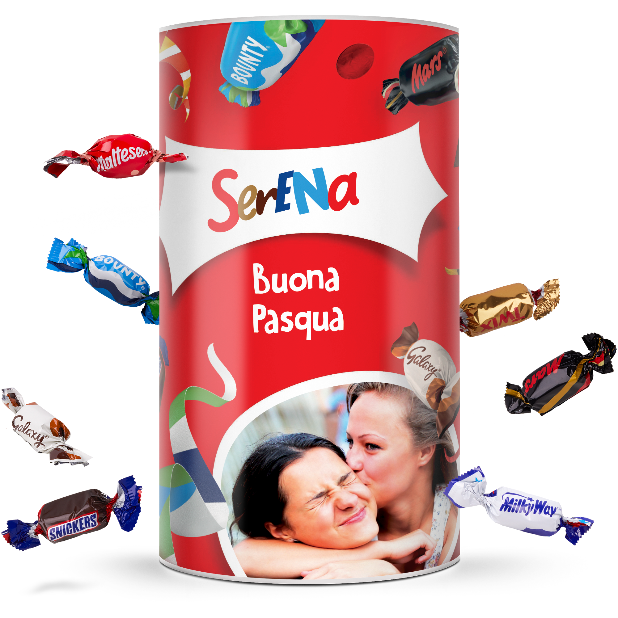 Confezione Celebrations con Nome e Foto