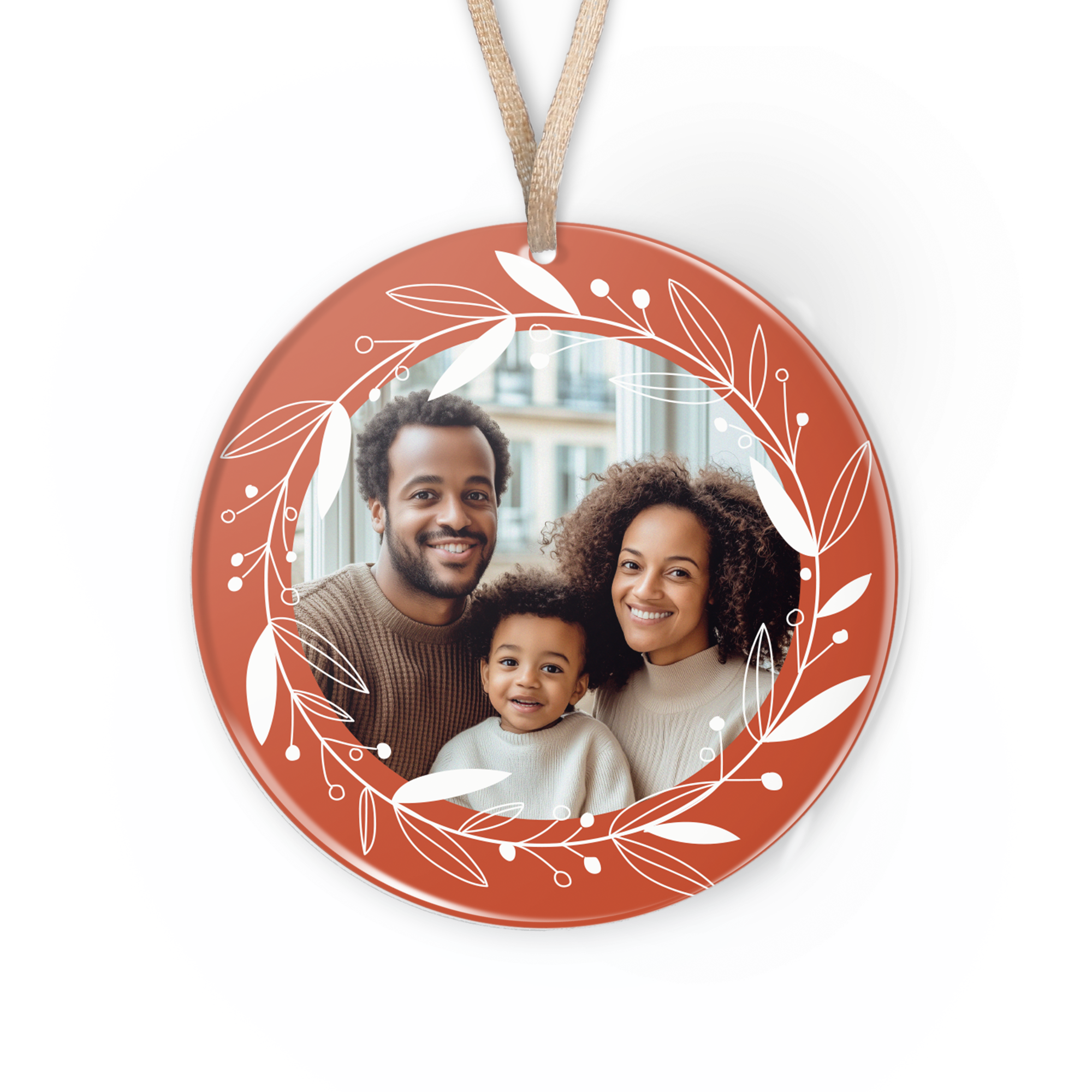 Enfeites de Natal de Plexiglass Personalizados - 1 pc