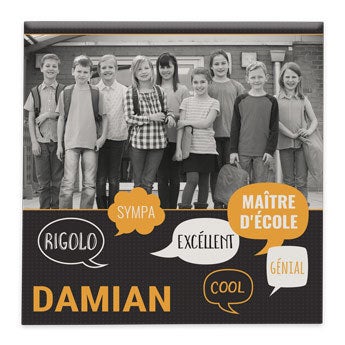 Cadre photo maître ou maîtresse