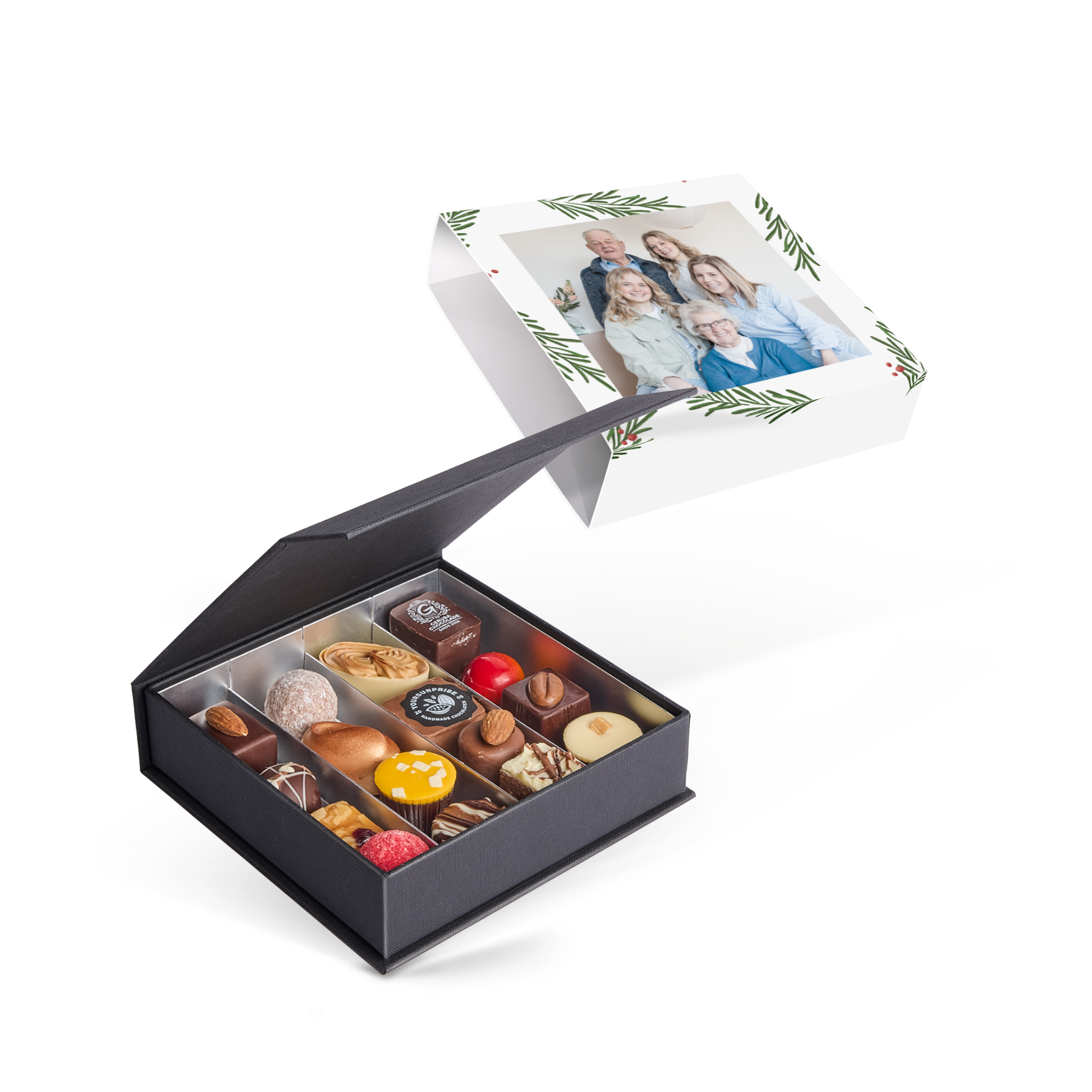 Caja de bombones de lujo - Navidad