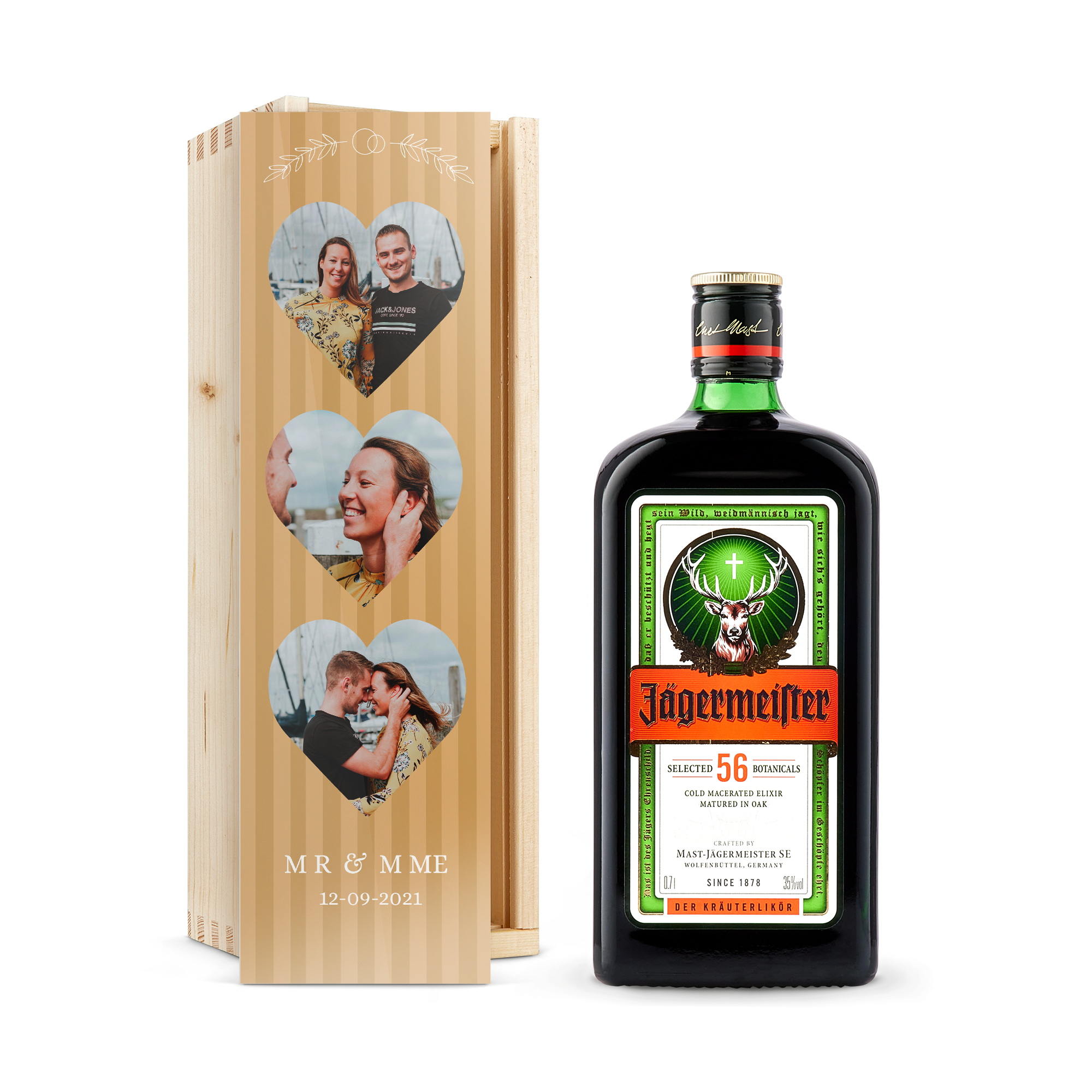 Coffret liqueur personnalisé - Jägermeister