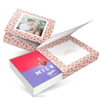 Milka Pralinen personalisieren - Valentinstag
