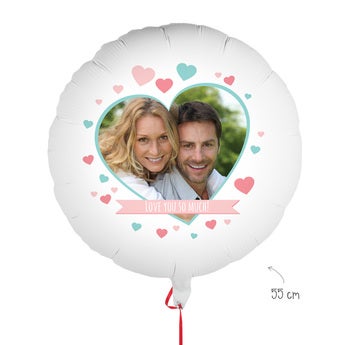 Globo con foto - Amor
