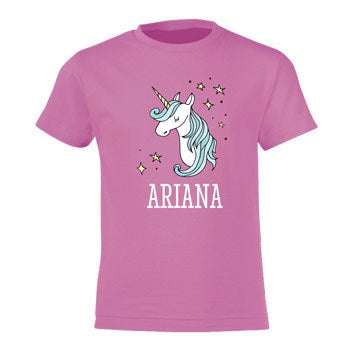 T-shirt - Barn - Rosa - 2år