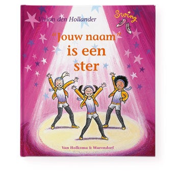 Boek met naam en foto - Pip is een ster - Softcover