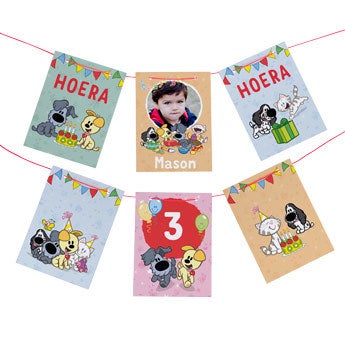 Woezel & Pip vlaggenlijn