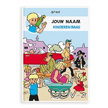 Persoonlijk stripboek - Jommeke 'Kinderen Baas' (Hardcover)