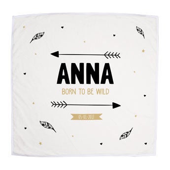 Babydecke bedrucken
