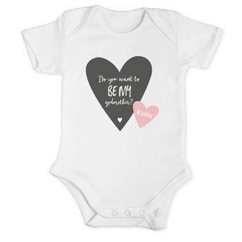 Vil du være min gudmor onesie